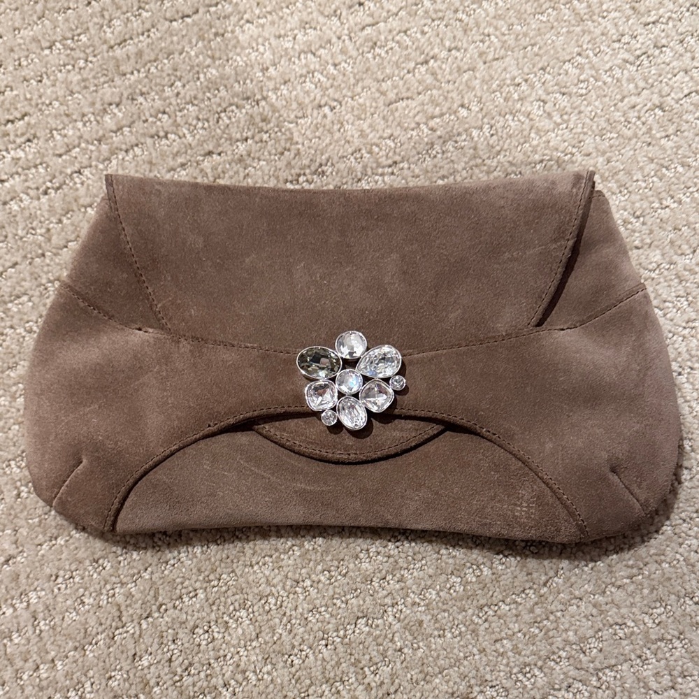 Swarovski Elegant Clutch with Jewel Accent